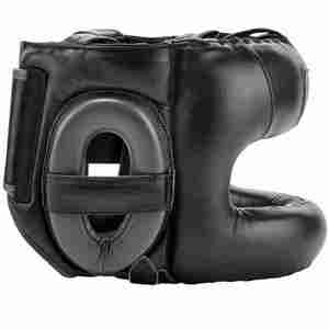 Équipement professionnel de boxe Muay Thai et MMA Protège-tête de combat en cuir synthétique avec rembourrage souple pour Kick Boxing - Product Image 2