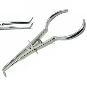 Juego de Dique de Goma Endodóntico Quirúrgico de Precisión Mundial con Abrazaderas B4 de Acero, Agarre Ergonómico Manual, 3 Posiciones de Mandíbula, Certificado CE Clase I - Product Image 3