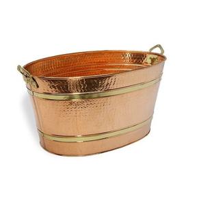 Copper Wine <b>Tub</b> Large Size Greatest Quality Copper Wine Bucket Latest Design Beverage <b>Tub</b> From Manufactures And Suppliers - Product Image 1