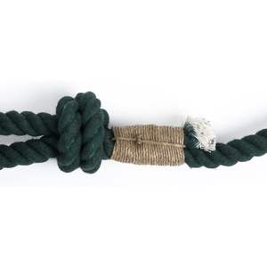 Correa para Perro Hecha a Mano de Primera Calidad, Color Verde Medio Degradado, Linda Correa de Nailon Trenzado con Patrón Sólido, Correa para Perro con Diseño Atractivo - Product Image 3