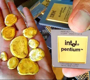 Intel 486 et 386 processeurs en céramique CPU ferraille céramique Pentium Pro or top processeur CPU ferraille pour la récupération d'or