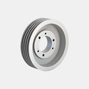 Poulies à courroie trapézoïdale à 4 rainures usinées CNC en acier inoxydable personnalisable de haute qualité à déconnexion rapide (QD) pour le forage - Product Image 4