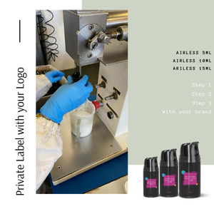 Paso 1 permanente Paso 2 fijación loción ácido tioglicólico uso profesional cejas pestañas productos vaya efecto kit - Product Image 4