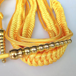 Nouveau style de cordon d'épaule torsadé pour uniforme de cérémonie, prix de gros - Product Image 2