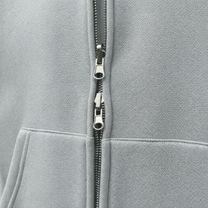 Sweat à capuche en polaire pour homme de qualité supérieure avec intérieur brossé doux, fermeture éclair en métal durable, design ample et confort quotidien - Product Image 5