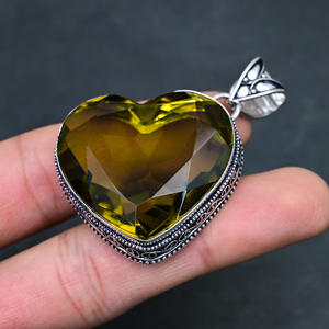 Collar de Plata 925 de Lujo con Colgante de Circonita y Cadena de Eslabones - Product Image 4