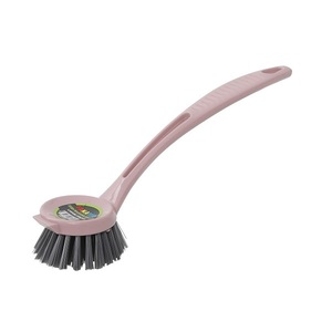 2026 PP <b>Round</b> Dish Washing Scrub <b>Brush</b> with Stand Kitchen Cleaning <b>Brush</b> Scrubber Tool - Product Image 2