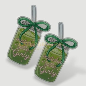 Soporte Magnético Multifuncional Reutilizable y Sostenible de Acrílico Sólido Personalizado para Matcha Latte, Extensiones de Pestañas, Corazón y Mariposa - Product Image 4