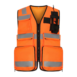 Estilo sin mangas de calidad premium Hombres Hi Vis Chaleco última moda peso ligero Transpirable precio ajustable Hombres Hi Vis Chaleco - Product Image 1