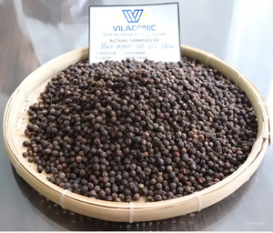 Pimienta negra de alta calidad 600 limpia: aroma fuerte, sabor rico, ideal para moler, cocinar y usos culinarios [K] - Product Image 1