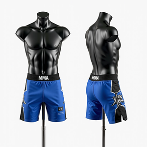 MMA Wear Pantalones cortos de lucha MMA con estampado personalizado con pantalones cortos sublimados para No Gi Jiu Jitsu Kimono de Jiu Jitsu Equipo de entrenamiento - Product Image 4