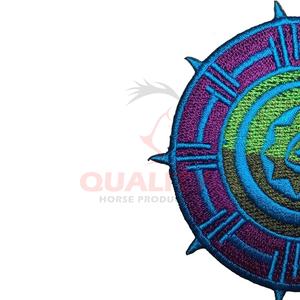 Vente en gros d'insignes brodés avec logo personnalisé nouveau design d'insignes en tissu thermocollant brodés à la main prix d'usine OEM disponible - Product Image 4