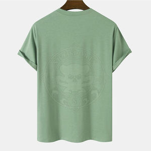 Vêtements décontractés T-shirts pour hommes avec logo personnalisé T-shirts pour hommes respirants T-shirts pour hommes en matériau durable - Product Image 2