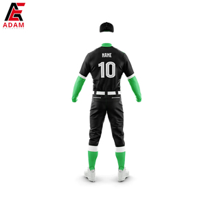 2024 logotipo personalizado de alta calidad poliéster juventud béisbol uniforme en blanco Jersey conjunto transpirable Casual ropa deportiva al por mayor - Product Image 2
