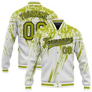 Logo personnalisé OEM Varsity Jacket Vêtements d'extérieur en laine et cuir pour l'équipe universitaire ou la mode urbaine élégante - Product Image 1