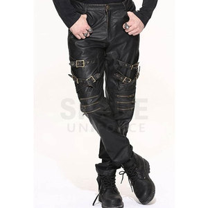 Fabricant de haute qualité Nouveau style Meilleur matériel Logo professionnel Nouveau design Pantalon en cuir pour hommes de qualité supérieure - Product Image 5