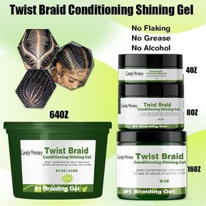 Gel Fijador para el Cabello de 64 oz, con Efecto Acondicionador y Brillo, en Envase Grande, con Fijación Fuerte, Marca Privada - Product Image 4