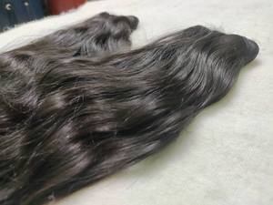 Extensiones de Cabello Humano sin Procesar, Mechones de Cabello Remy DE LA Cutícula de Templo Indio DE LA Mejor Calidad Al por Mayor - Product Image 2