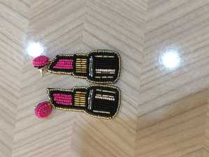 Artisan Crafted Beaded <b>Earrings</b> <b>Beautiful</b> Fashion Jewelry to Elevate Indian and Western Outfits Beaded <b>Earring</b> - Product Image 3