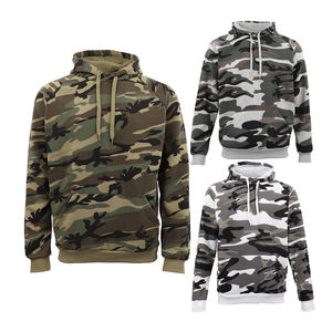 Sweats à capuche Camo fabricant pakistanais pour les activités de plein air d'hiver Sweats à capuche Camo Design chaud et durable avec poche - Product Image 6
