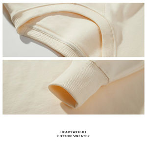 Polaire de haute qualité Logo personnalisé Pull Coton Top Vente Sweat Hommes Poids Lourd Ras Du Cou Populaire Hommes Sweat - Product Image 6