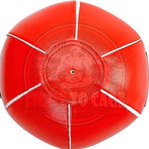 Ballon de vitesse de boxe en cuir PU, rouge et blanc, logo personnalisé, service OEM, meilleure qualité, sac de frappe en tissu Oxford résistant - Product Image 3