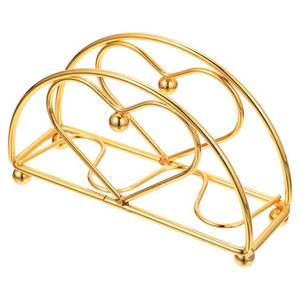 Lot de 2 porte-serviettes décoratifs de table design vintage pour hôtel porte-serviettes en métal de haute qualité au meilleur prix - Product Image 4