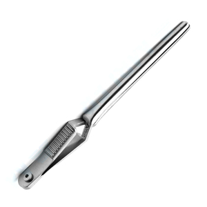 Pince à bouledogue en acier inoxydable, forceps à serviettes, instrument chirurgical manuel, certifié CE, réutilisable, instrument chirurgical certifié OEM - Product Image 2