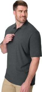 Chemises pour hommes de haute qualité, confortables, respirantes, légères, en toile 100% polyester, avec logo personnalisé, formelles et basiques - Product Image 3
