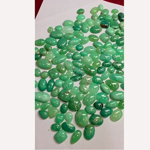154 piezas de crisoprasa Natural 12mm a 20mm cojín Octágono de pera ovalada cabujón 1280 Cts lote Iroc ventas piedras preciosas cabina US $77 todo - Product Image 1