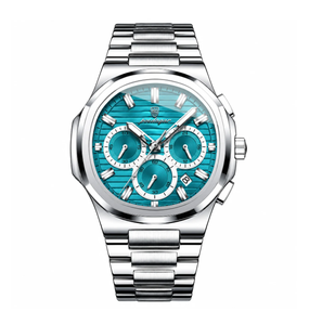 Reloj de Acero Inoxidable para Hombre POEDAGAR, Estilo Lujoso, Movimiento de Cuarzo - Product Image 5