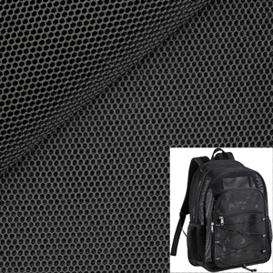 Túi vải lưới dệt kim thoáng khí 100% polyester nhẹ, chất liệu 100D, dành cho nữ, bán buôn, dùng làm túi hành lý, túi đi bộ đường dài, túi đựng quần áo - Product Image 1