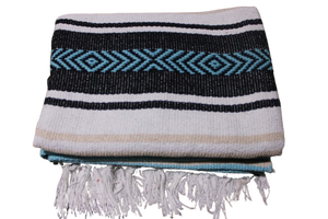 Couverture mexicaine unisexe respectueuse de la peau de haute qualité motif brossé respirant intérieur extérieur plage voyage jette - Product Image 2