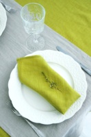 Serviettes de table carrées réutilisables en coton 100% naturel, faites à la main, écologiques, bio, qualité supérieure, modernes, vente en gros