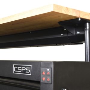 Armoire à outils 142cm 10 tiroirs couleur noire pour mécanicien Garage industrie outil armoire de rangement entrepôt Garage atelier sans plomb - Product Image 6