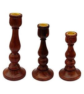 Bougeoirs en bois écologiques, faits à la main, au design unique et luxueux, pour les mariages, les anniversaires et la décoration de Noël - Product Image 3
