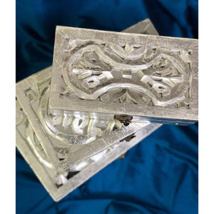 Set of 3 Jewelry <b>Boxes</b> Different Sizes Silverware Aluminium Jewelry Display <b>Boxes</b> and Cases Best Price Elegant <b>Storage</b> Solutions - Product Image 2