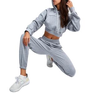 Ensemble de survêtements personnalisés pour hommes, joggers évasés, survêtements avec capuche et pantalon, vêtements de sport décontractés avec logo 2026 - Product Image 4