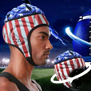 Original Pakistán hecho en fábrica producto de moda nuevo casco de Rugby ropa deportiva Material de algodón de talla grande hombres casco de Rugby - Product Image 5