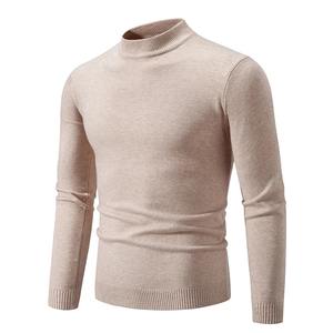 Sweat-shirt élégant et respirant pour hommes Nouveau design Chemise à col rond personnalisée 100% coton Sweatshirts brodés en gros - Product Image 4