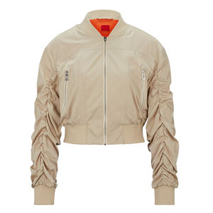 Blouson court à manches longues pour femmes blouson d'aviateur élégant pour vêtements de rue meilleur design blouson d'aviateur pour femmes - Product Image 1