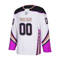 Conjunto de Camisetas de Hockey sobre Hielo y Fútbol Americano de Alta Calidad con el Mejor Diseño, Impresas, de Secado Rápido para Entrenamiento Deportivo de Invierno