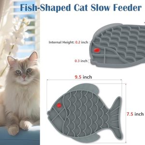Bulk Silicone Pet Licking Pad BPA Free Slow <b>Feeder</b> Non Slip Easy Clean Calming Feeding Accessory for Dogs and <b>Cats</b> - Product Image 2