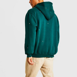 Judadera ซิปมีฮู้ดสำหรับผู้ชายโอเวอร์ไซส์ซิปมีฮู้ด - Product Image 3