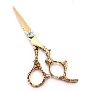 Tijeras para el pelo, tijeras de peluquería, maquinilla de afeitar para peluquero, tijeras giratorias para el pulgar, mango giratorio, tijera giratoria - Product Image 1