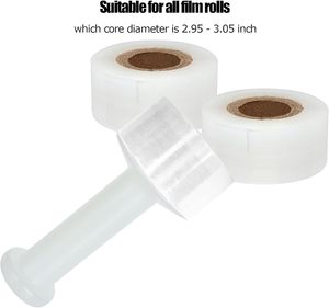 Transparent PE Cast <b>Stretch</b> Film Pallet <b>Wrap</b> Factory Price Shrink <b>Wrap</b> Strech Film with Plastic Handle Dispenser for Packaging - Product Image 5