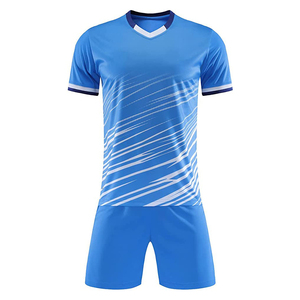 Uniforme de Fútbol Unisex, Diseño Personalizado, Impresión por Sublimación Completa, Conjuntos de Camisetas Deportivas de Poliéster, Servicio OEM Automatizado - Product Image 4