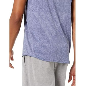 เสื้อกล้ามสำหรับผู้ชายและขนาดใหญ่พิเศษดีไซน์บริการ OEM เสื้อกล้ามใส่เล่นยิมสีทึบ - Product Image 4