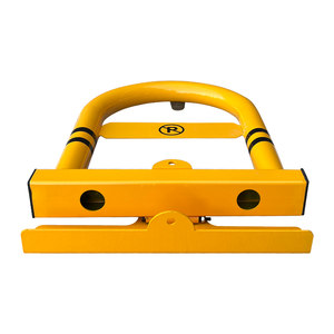 Barrera de Estacionamiento Plegable Tipo U de Acero de 50 cm con Cerradura para Estacionamiento y Cochera, Candado No Incluido - Product Image 3