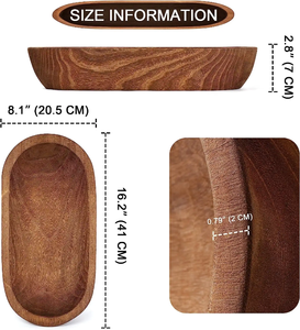 Export Quality Japanese <b>Bowl</b> Wooden <b>Bowl</b> <b>Mango</b> <b>Wood</b> Decorative <b>Bowl</b> for Home Decor Kitchenware Use From India at Wholesale Rate - Product Image 2